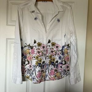 Floral Button-Up Shirt